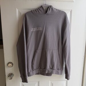 Gray Shawn Mendes Brooklyn Paramount Hoodie with Front Pocket